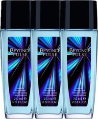 Beyonce Pulse Parfüm Pudrasız Ter Önleyici Sprey Kadın Deodorant 3x75 ml