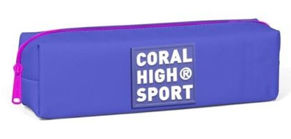 Coral High Mor Tek Gözlü Cüzdan Kalemlik