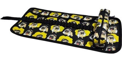 Jacbag Jac-14 Pilot Köpek Sarı-Siyah Katlanabilir Tek Gözlü Rulo Kalemlik