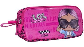 L.O.L. Surprise 2186 Pembe Bölmeli Çift Gözlü Cüzdan Kalemlik