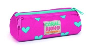 Coral High 22317 Pembe Bölmeli 3 Gözlü Cüzdan Kalemlik