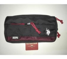 U.S. Polo Assn. Plklk4125 Siyah Bölmeli Çift Gözlü Cüzdan Kalemlik