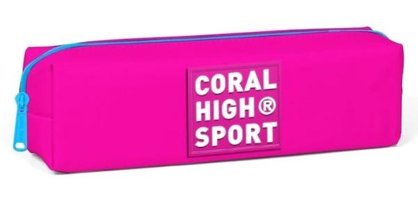 Coral High Sport Pembe Tek Gözlü Cüzdan Kalemlik