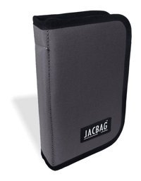 Jacbag Cover Gri Düz Katlanabilir Cüzdan Kalemlik