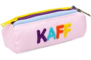 Kaff 01109 Pembe Bölmeli Peluş 3 Gözlü Cüzdan Kalemlik