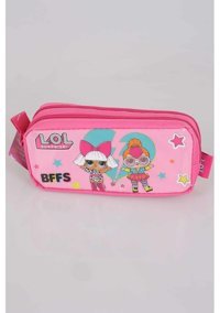 Disney Pembe Tek Gözlü Cüzdan Kalemlik