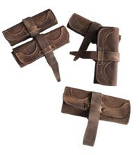 Lnleather Kahverengi Katlanabilir Tek Gözlü Rulo Kalemlik