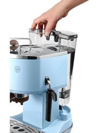 Delonghi ECOV311.AZ Icona 1100 W Paslanmaz Çelik Tezgah Üstü Kapsülsüz Manuel Espresso Makinesi Siyah