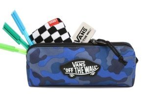 Vans Vn0A3Hmqbze1 Mavi Tek Gözlü Cüzdan Kalemlik