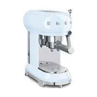Smeg ECF01PBEU 50's 1350 W Paslanmaz Çelik Tezgah Üstü Kapsülsüz Yarı Otomatik Espresso Makinesi Siyah