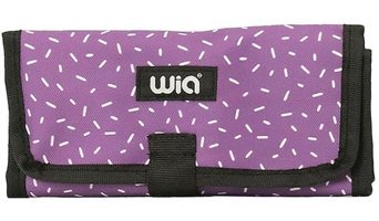 Wia Wklk7001-218-21521 Mor Katlanabilir Tek Gözlü Cüzdan Kalemlik