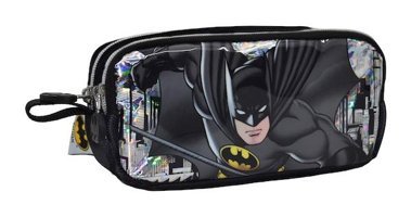 Batman 2024 Siyah Bölmeli Çift Gözlü Cüzdan Kalemlik