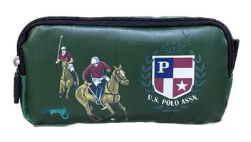 U.S. Polo Assn. Plklk23302 Yeşil Bölmeli Çift Gözlü Cüzdan Kalemlik