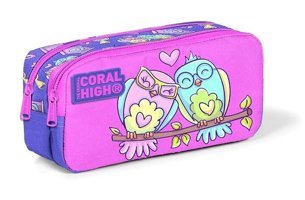 Yaygan 22394 Pembe Bölmeli Çift Gözlü Cüzdan Kalemlik
