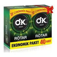 Okey Rötar Geciktiricili Prezervatif 40'lı