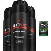 Okey Rötar Geciktiricili Prezervatif Tekli+Jettplus Erkeklere Özel Geciktiricietkili Sprey 3 Adet