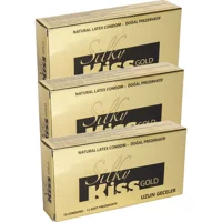 Silky Kiss Gold Doğal Prezervatif 3x12'li