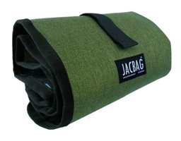 Jacbag Senior Haki Katlanabilir Tek Gözlü Rulo Kalemlik