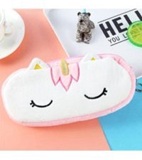 Unicorn Unicorn Pembe Peluş Tek Gözlü Cüzdan Kalemlik