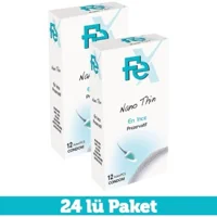 Fe Nano Thin Ultra İnce Prezervatif 2x12'li