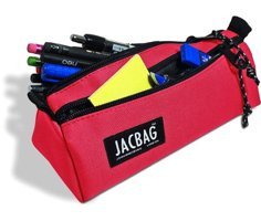 Jacbag Jac-02 Mercan Bölmeli Düz Çift Gözlü Cüzdan Kalemlik
