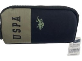 U.S. Polo Assn. Plklk23171 Siyah Bölmeli Çift Gözlü Cüzdan Kalemlik