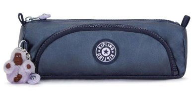 Kipling Cute Mavi Bölmeli Çift Gözlü Cüzdan Kalemlik