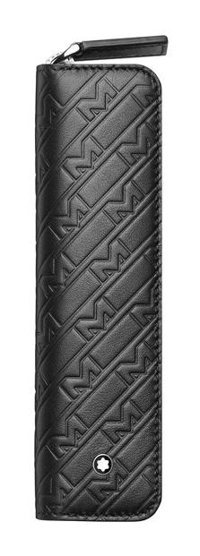 Montblanc 128861 Siyah Tek Gözlü Cüzdan Kalemlik