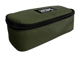 Jacbag Haki Bölmeli Düz Çift Gözlü Cüzdan Kalemlik