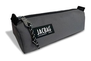 Jacbag Jac-03 Gri Düz Tek Gözlü Cüzdan Kalemlik