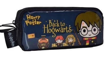 Harry Potter 2114 Siyah Bölmeli Çift Gözlü Cüzdan Kalemlik
