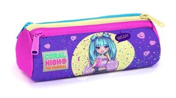 Coral High 22035 Pembe Bölmeli 3 Gözlü Cüzdan Kalemlik