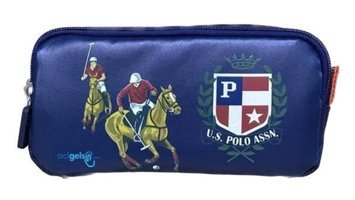 U.S. Polo Assn. Plklk23308 Lacivert Bölmeli Çift Gözlü Cüzdan Kalemlik