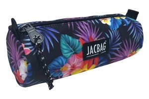Jacbag Big Roll Siyah-Mavi Tek Gözlü Cüzdan Kalemlik