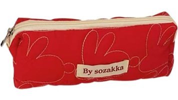 Heamor Kawaii Kırmızı Tek Gözlü Cüzdan Kalemlik