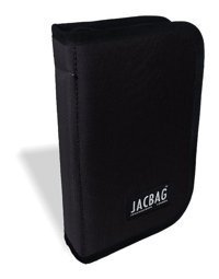 Jacbag Cover Siyah Düz Katlanabilir Cüzdan Kalemlik