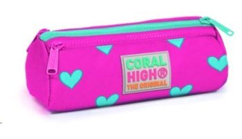 Coral High Sms-22317 Pembe Bölmeli 3 Gözlü Cüzdan Kalemlik