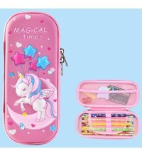 Uime Eva Unicorn Mavi-Pembe Tek Gözlü Kalemlik