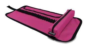 Jacbag Senior Pembe Düz Katlanabilir Tek Gözlü Rulo Kalemlik