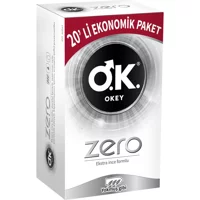 Okey Zero Ultra İnce Prezervatif 20'li