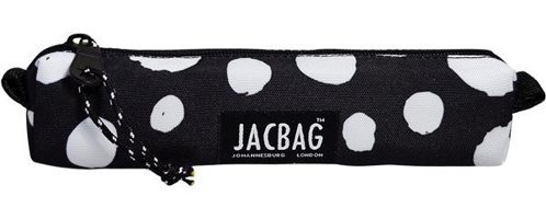 Jacbag Jac-15 Siyah-Beyaz Tek Gözlü Cüzdan Kalemlik