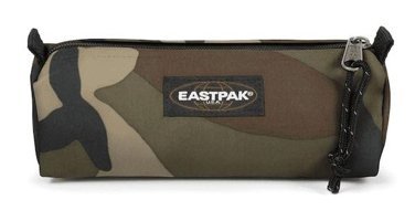 Eastpak Vfe-Ek372181 Kahverengi-Yeşil Tek Gözlü Cüzdan Kalemlik