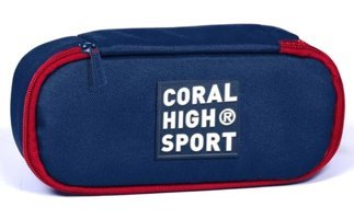 Coral High Kırmızı Tek Gözlü Cüzdan Kalemlik