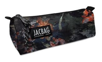 Jacbag Prime Batik Desenli Siyah Tek Gözlü Cüzdan Kalemlik