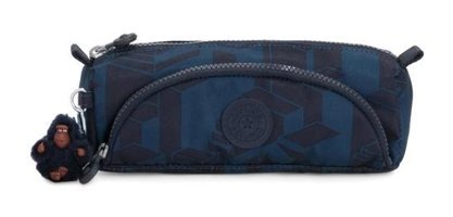 Kipling Mavi Bölmeli Çift Gözlü Cüzdan Kalemlik