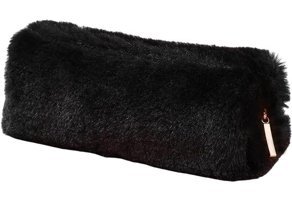 Magideal Siyah Peluş Tek Gözlü Cüzdan Kalemlik