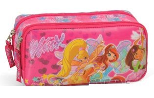Winx Club 62147 Pembe Bölmeli Çift Gözlü Cüzdan Kalemlik