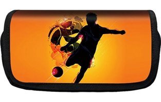 Happyplanet Turuncu Bölmeli Çift Gözlü Cüzdan Kalemlik