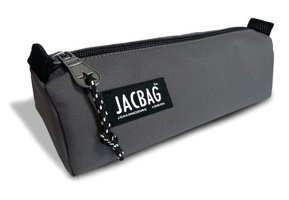Jacbag Prime Gri Düz Tek Gözlü Cüzdan Kalemlik