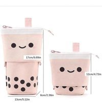 Heamor Kawaii Pembe Tek Gözlü Kalemlik